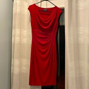 Lauren Ralph Lauren red dress